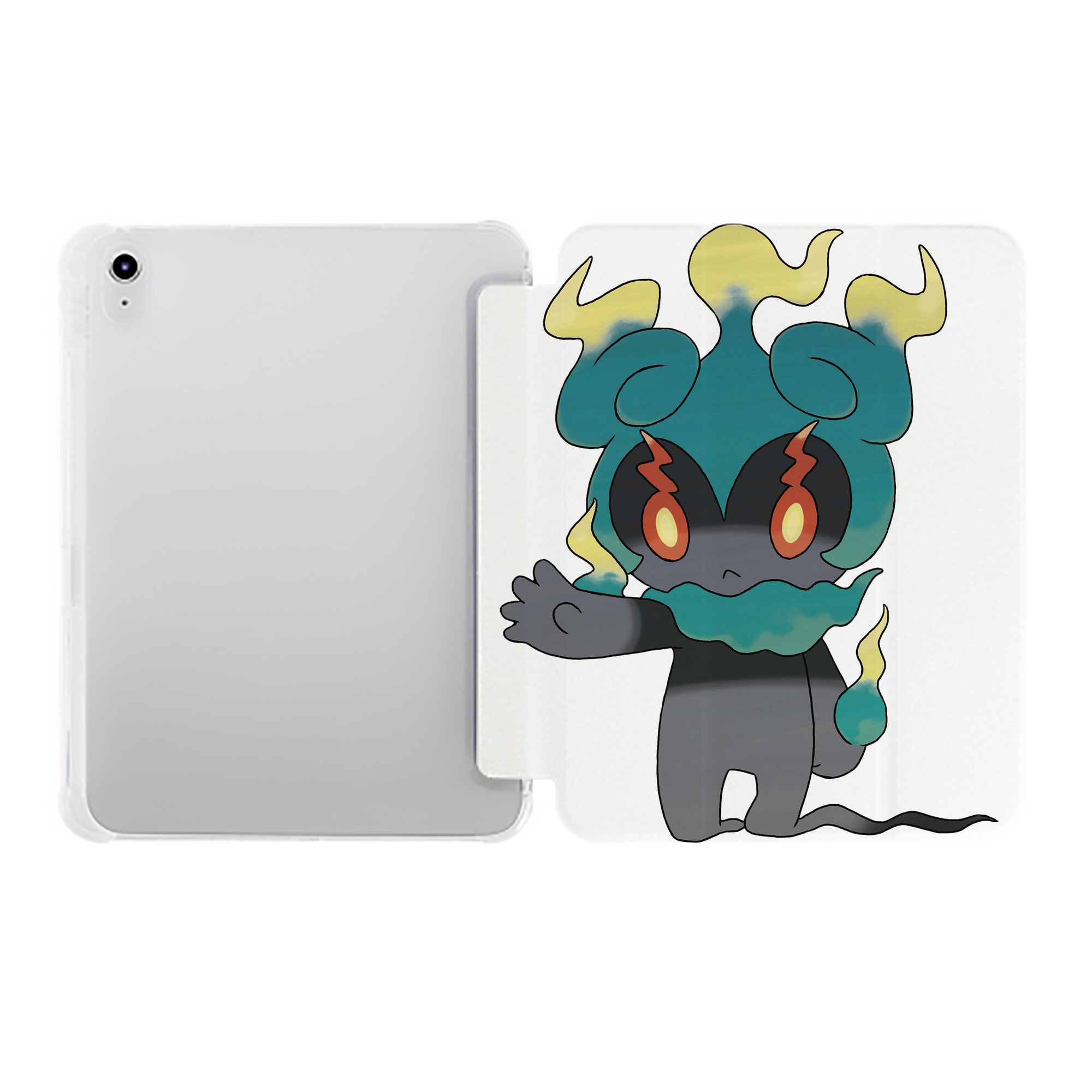 （画像用） ポケットモンスター Pokémon IPad ケース ペン収納付き 三つ折りスタンド PUレザー×シリコン 対応機種9.5/10.5/10.9インチ